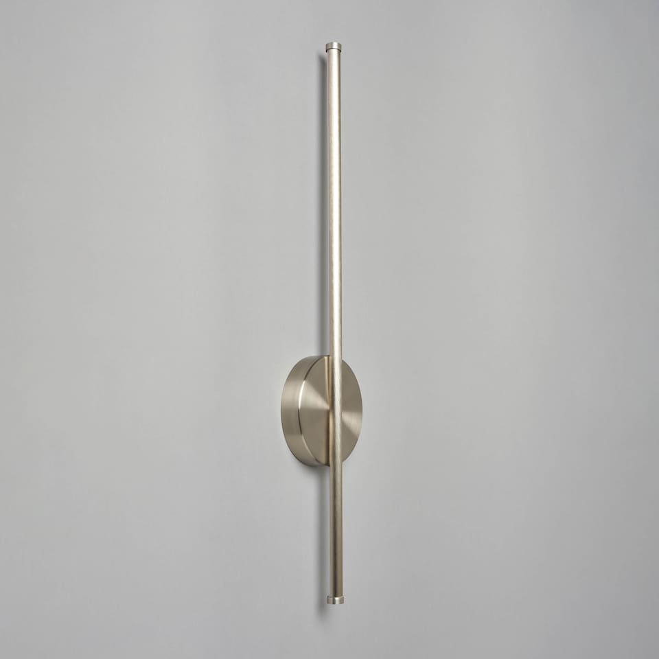 image 1 of BHS Rosanna Rechargeable Wall Light | Silver | Nickel | 1