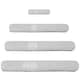 image 3 of OHS Luxury 100% Cotton 500GSM Bathroom Bath Sheet Towel, 90x150cm - Silver