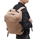 image 4 of Kimood Plain Travel Backpack | Brown | Cashew Brown | One Size | 1