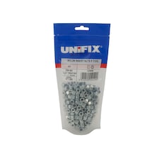 Unifix Class 8 Nylon Insert Nuts P Type DIN 982 BZP - M12