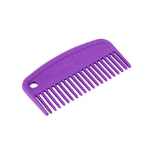Ezi-Groom Plastic Horse Mane and Tail Comb - Purple - 105mm