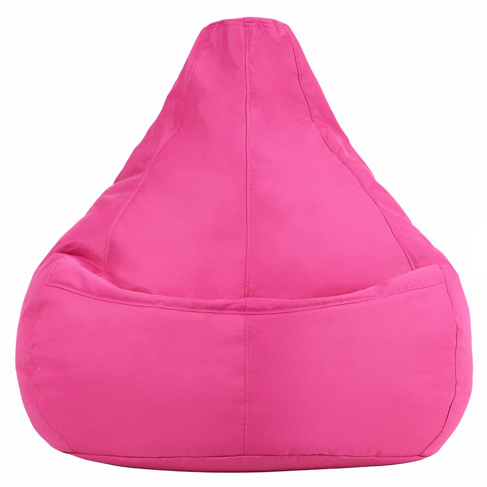 image 1 of Icon Dalton High Back Adult Gaming Indoor Outdoor Bean Bag Chair, Pink