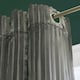 image 6 of OHS Ribbed Fleece Soft Thermal Insulated Panel Pair Eyelet Curtains, 90x90" Grey