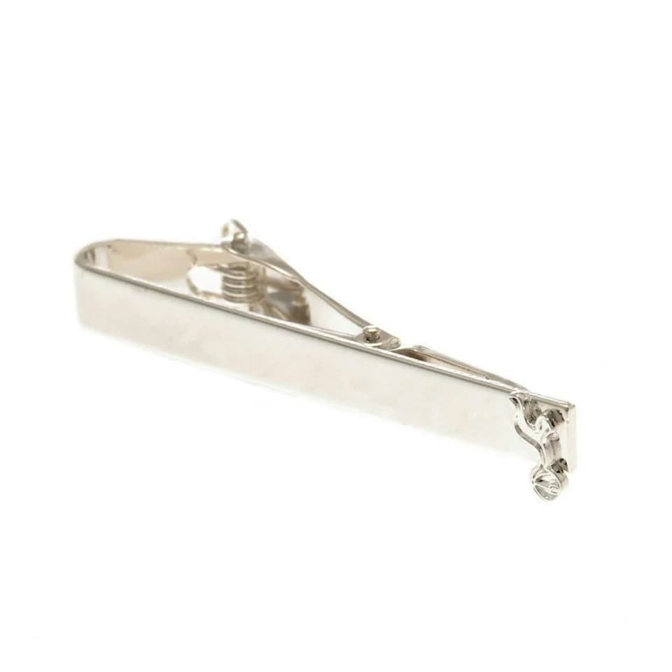 image 1 of Tottenham Hotspur FC Crest Tie Clip - Silver - One Size