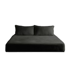 Teddy Fitted Sheet 30cm Extra Deep Soft Cuddly Soft Touch Bedding | Grey | Single