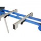 image 2 of Oypla Universal Mitre Saw Stand with Extending Support Arms & Rollers