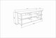 image 6 of Decorotika Pueblo  TV Unit for TV's up to 55 inches