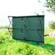 image 7 of Outsunny Double Camping Bed Camping Cot Foldable Sunbed Outdoor Patio Sleeping Bed Super Light with Carry Bag Green