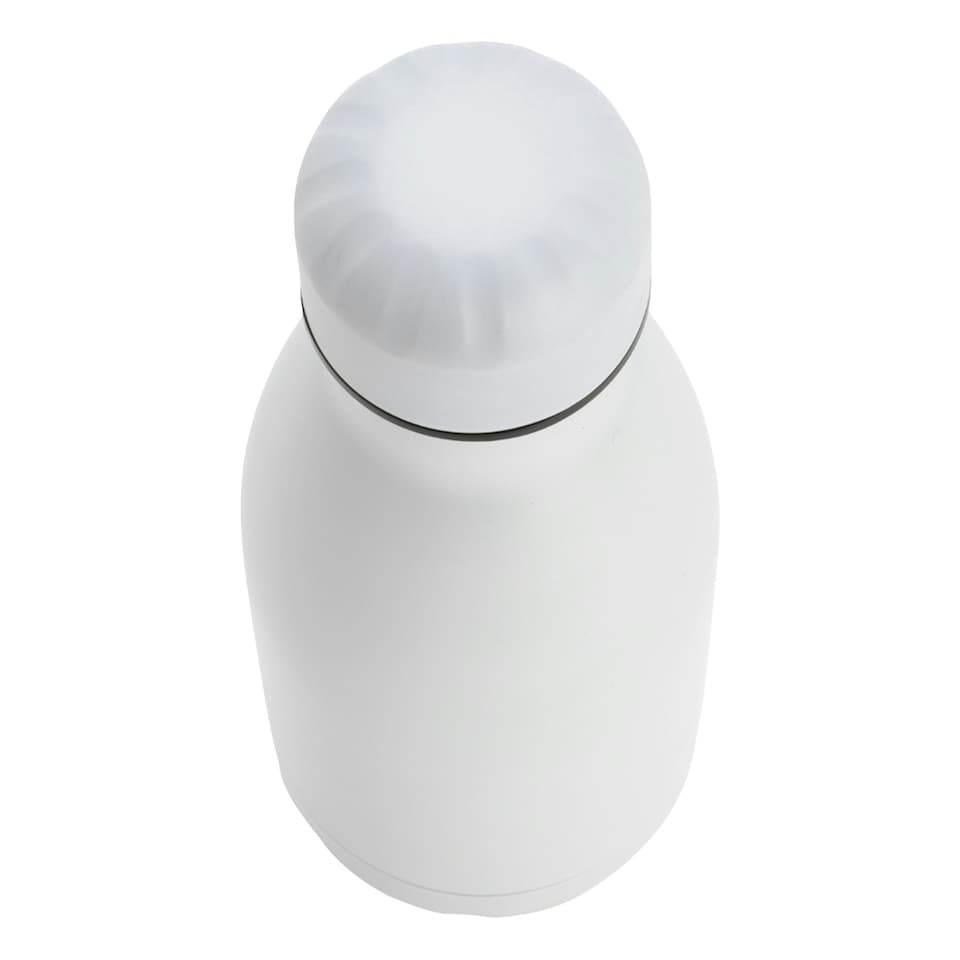 image 1 of XD Collection Stainless Steel 260ml Water Bottle - White - One Size White | One Size