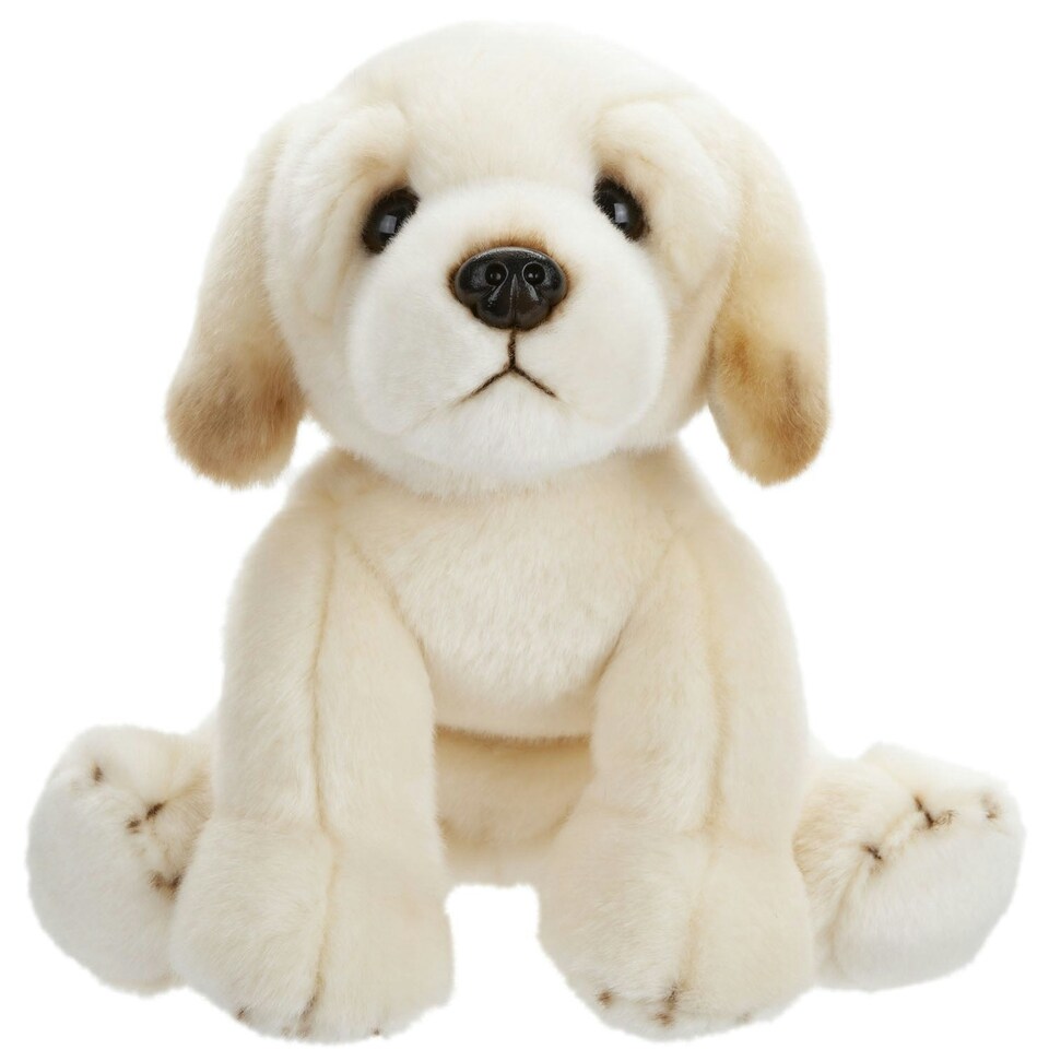 image 1 of Golden Labrador 30cm Plush Lifelike Toy - Natural World Collection