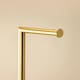 image 3 of Cosmic Toilet Brush Paper Holder Round with Durable Metal for Bathroom, Gold