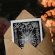 image 3 of Ernst Haeckel Art Card Phaeodaria Marine Life Illustration