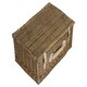 image 3 of Wicker 56cm Antique Wash Picnic Basket Brown | Brown | One Size