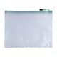 image 1 of Pack of 12 A5 Green PVC Mesh Zip Bags