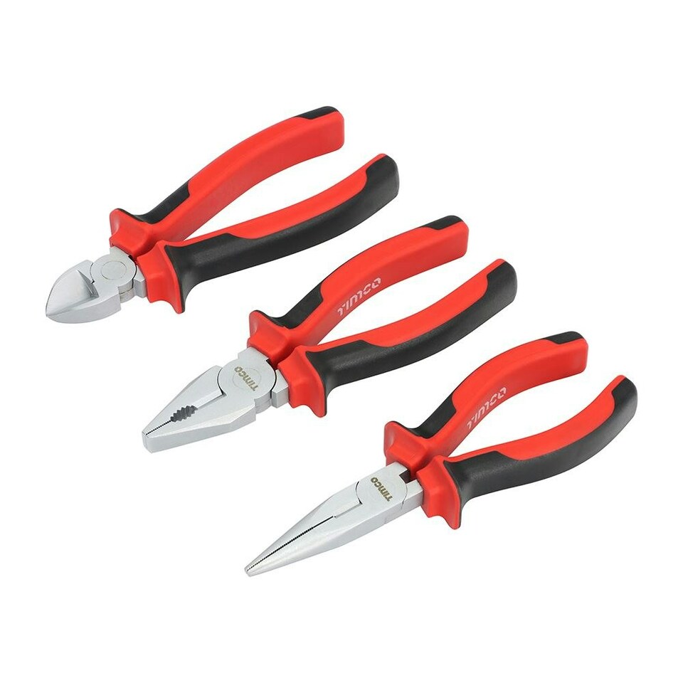 image 1 of Timco - General Purpose Pliers Set (Size 3pcs - 3 Pieces)