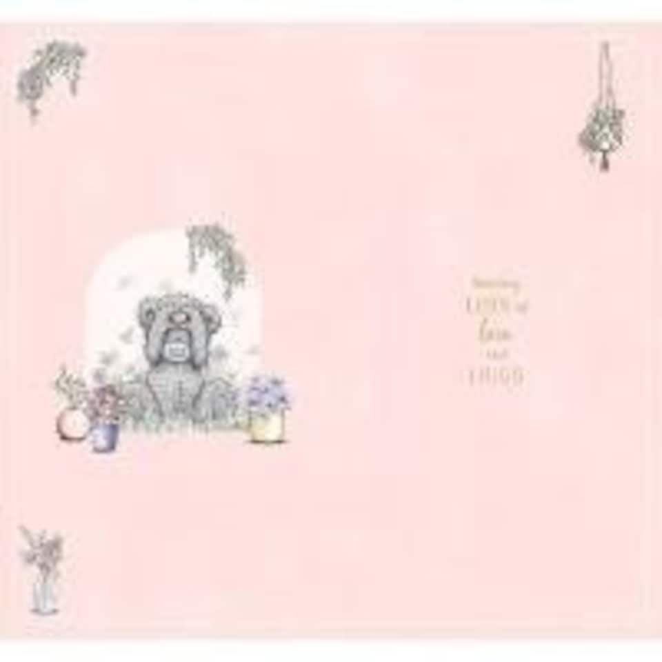 image 1 of Bear with Butterfly From Your Granddaughter Mother's Day Card