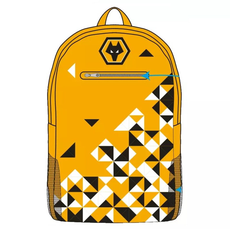 image 1 of Wolverhampton FC Particle Backpack Yellow