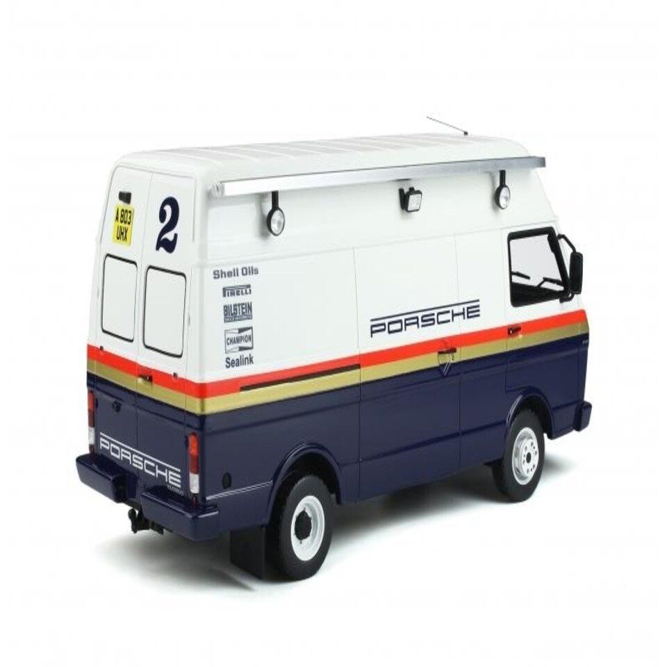 image 1 of VW Volkswagen T35 Assistance Porsche Van 1984 1:18 Scale Otto 907