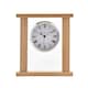image 1 of Widdop Gifts Wood and Glass Mantel Clock