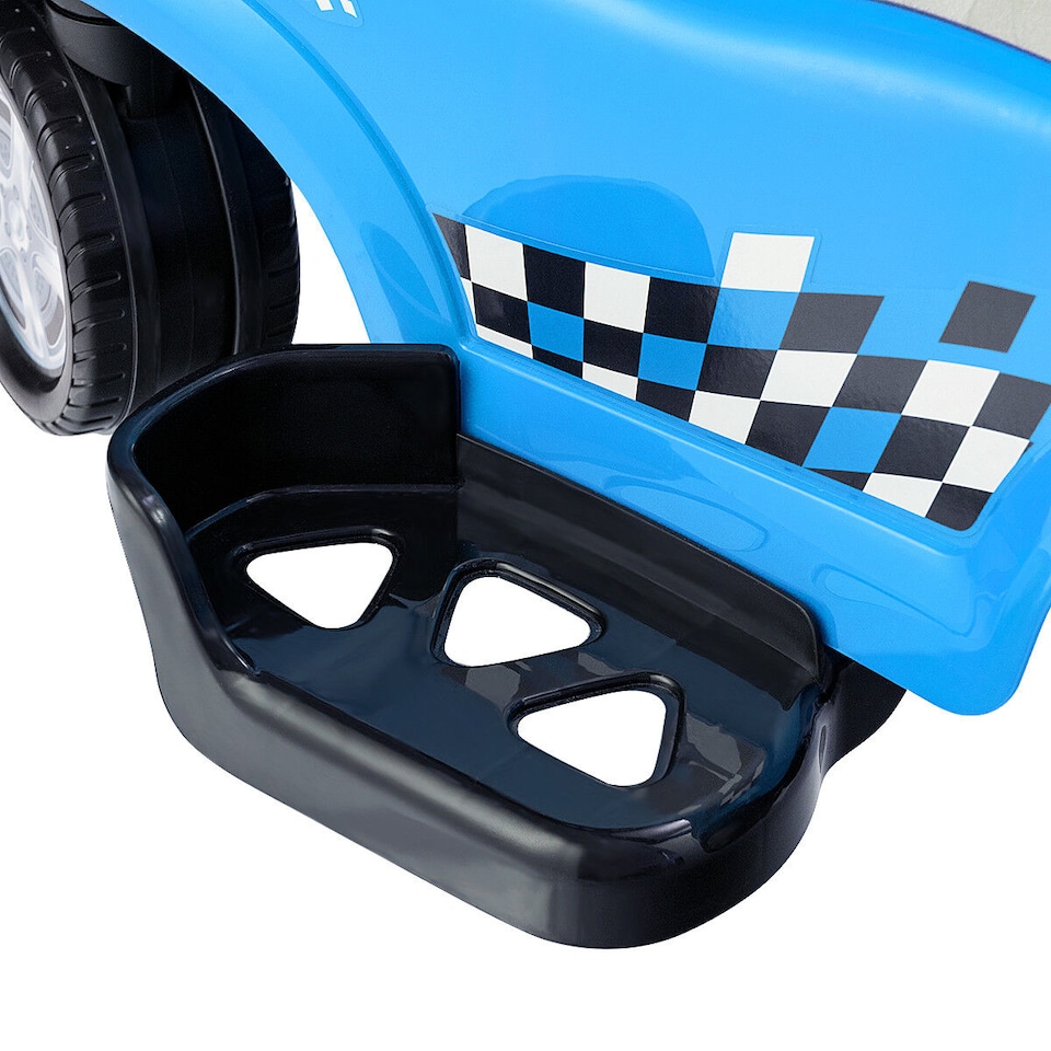 image 1 of COSTWAY 3 in 1 Convertible Baby Stroller Ride on Car Blue