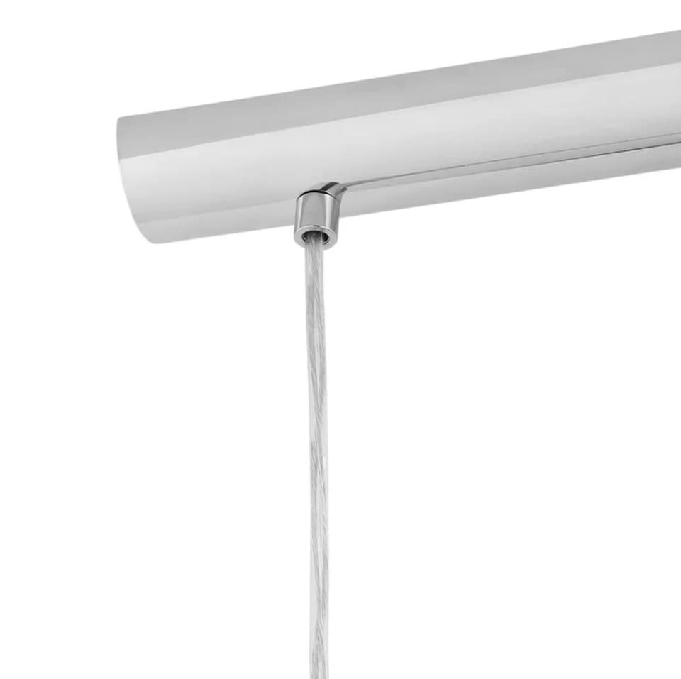 image 1 of Barnet 3 Light Pendant Ceiling Bar Polished Chrome