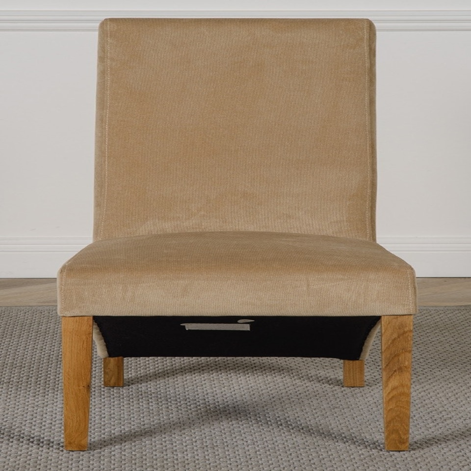 image 1 of Oregon Round Oak Dining Table with Lola Fabric Chairs Brown