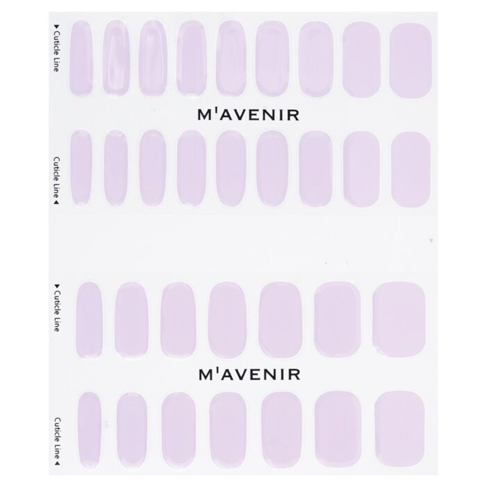 image 1 of Nail Sticker (purple) - # Mystic Purple Nail - 32pcs Purple