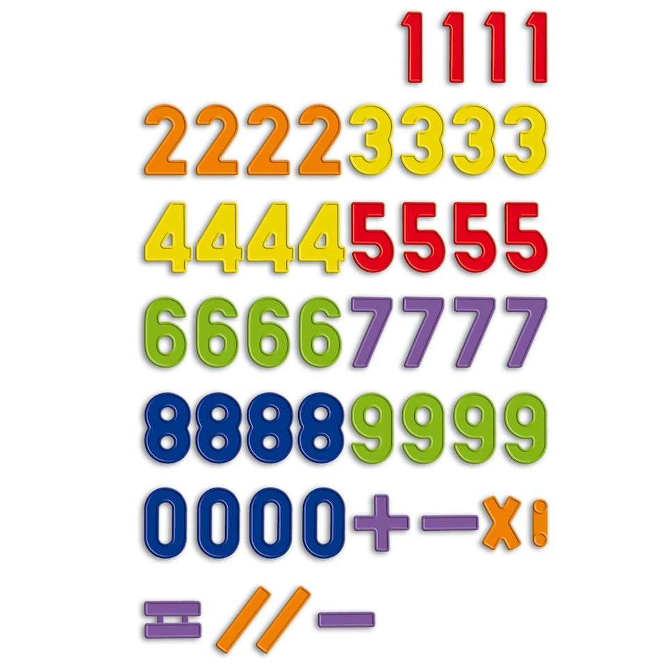 image 1 of Quercetti 123 Magnetic 48 Pieces