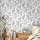 image 4 of Fine Decor FD43767 Fern Blue Wallpaper, Blue
