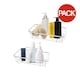 image 1 of Shower Caddy Set (Pack of 2) - Silver - One Size Silver | One Size