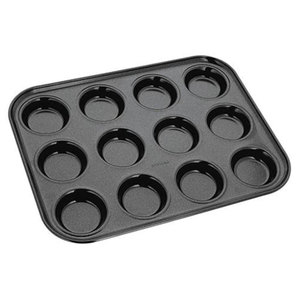 image 1 of Stellar Bakeware 12 Cup Bun Tin
