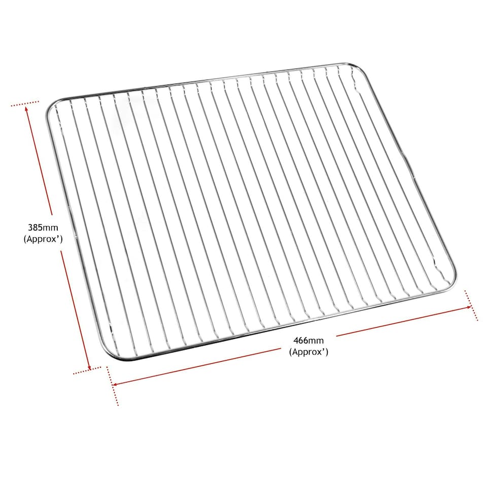 image 1 of Zanussi Oven Grill Shelf 466 x 385 mm ZOP ZOB ZOH ZOC ZKC ZOK ZKG ZKK