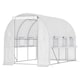 image 1 of Outsunny 3 x 2 x 2m Polytunnel Green House w/ UV-resistant PE Cover, Green