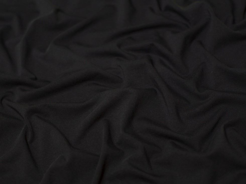 Minerva Core Range Navy Heavy Cotton Jersey Stretch Knit Fabric for Dressmaking, 160cm / 62" Wide - per metre