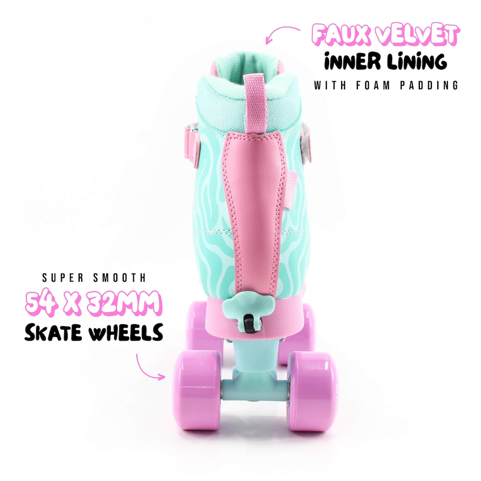 image 1 of CREAM Scoop Quad Roller Skates, Adjustable