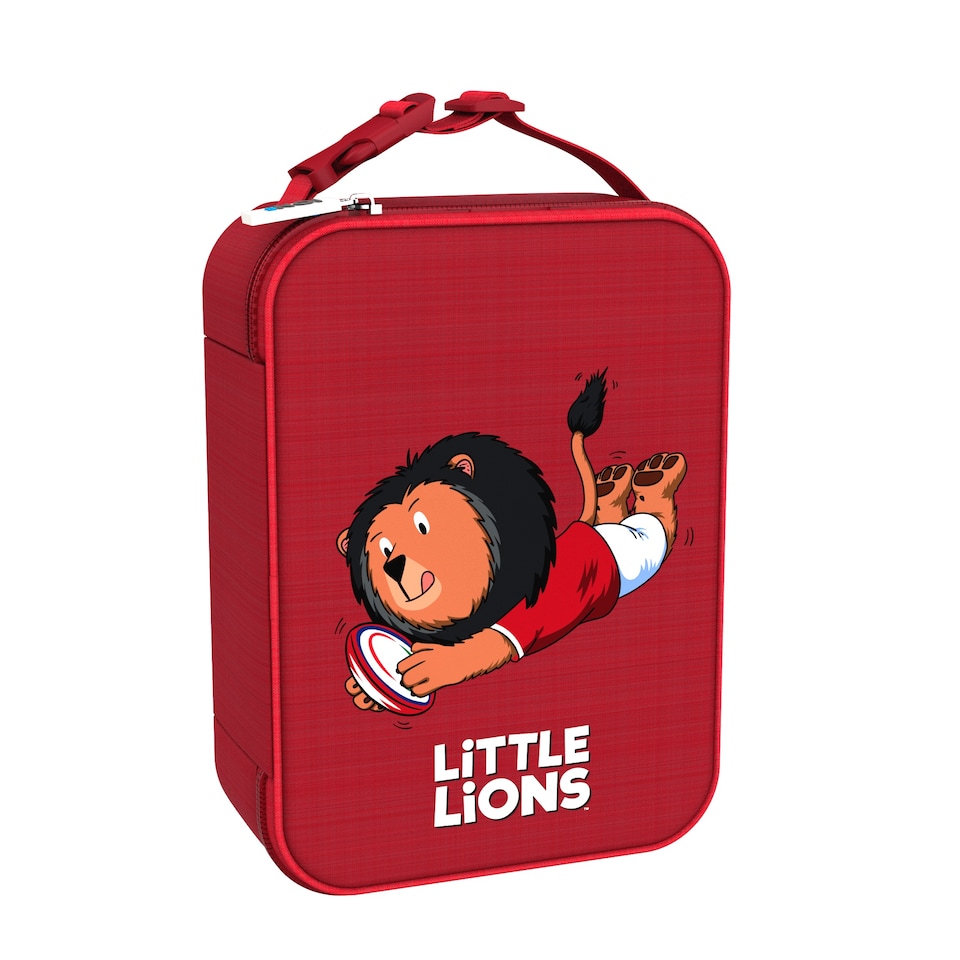 image 1 of Lunch Bag, Insulated, Medium | Red | BIL Lions Kids