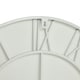 image 2 of Skeleton Wall Clock - Metal - L5 x W70 x H70 cm - White White