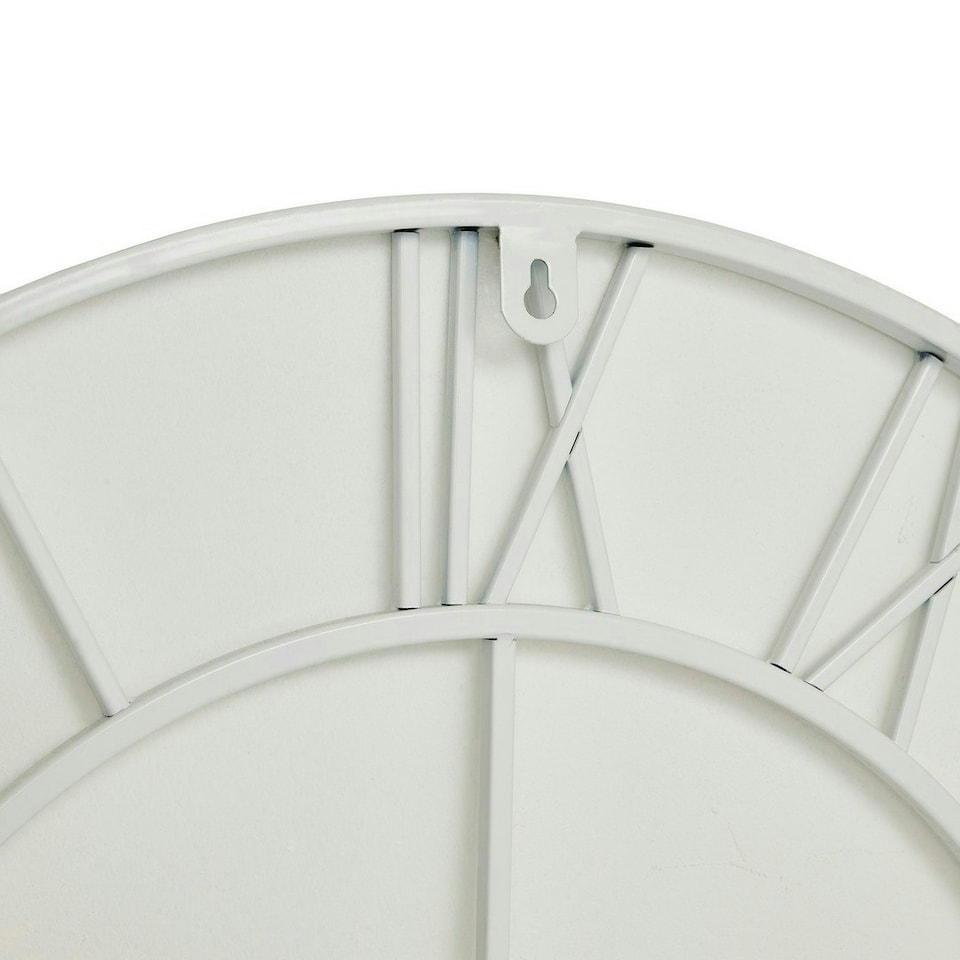 image 1 of Skeleton Wall Clock - Metal - L5 x W70 x H70 cm - White White