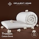 image 4 of Opulent Home Lightweight 100% Cotton 4.5 Tog Summer Duvet – Breathable, Anti-Allergy, Hypoallergenic Hollowfibre Quilt