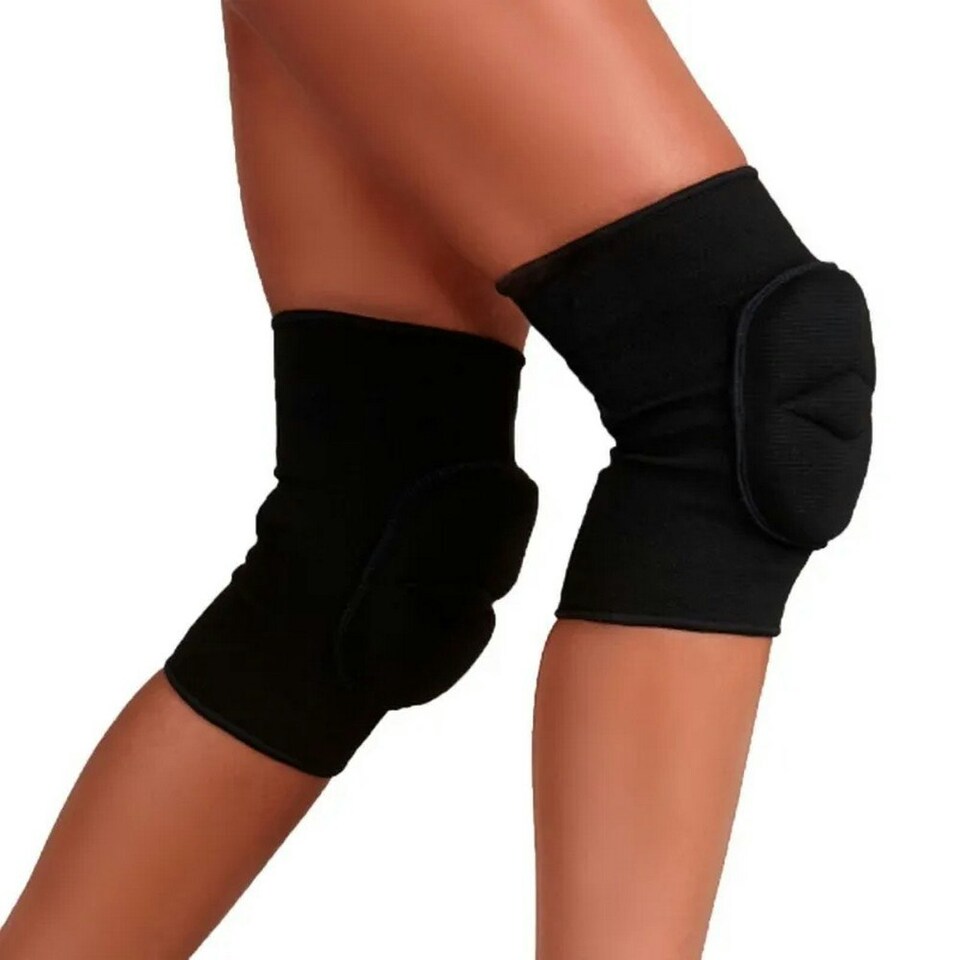 Silky Dance Plain Knee Pads - Black - S