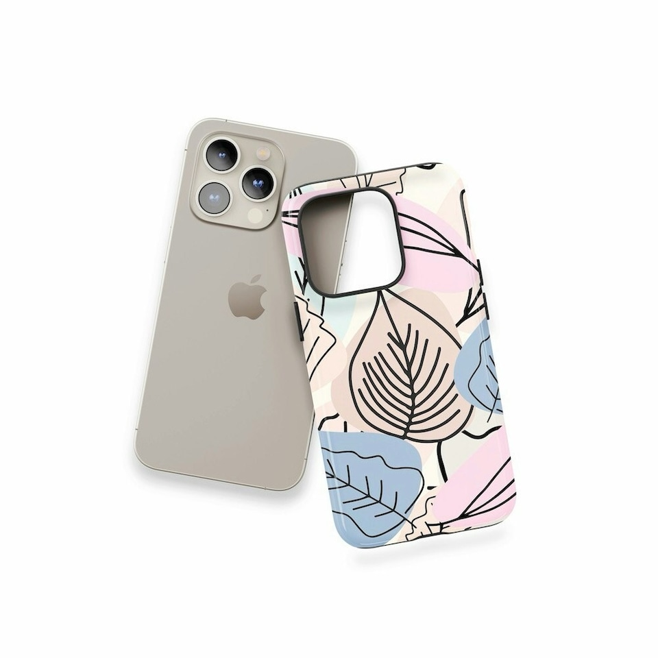 image 1 of Abstract Leaves Phone Case | Multi | iPhone 16 Plus
Tough | iPhone 16 Plus
Tough