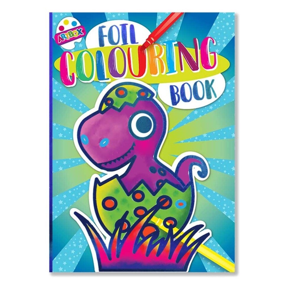 image 1 of Single Foil Colouring Book