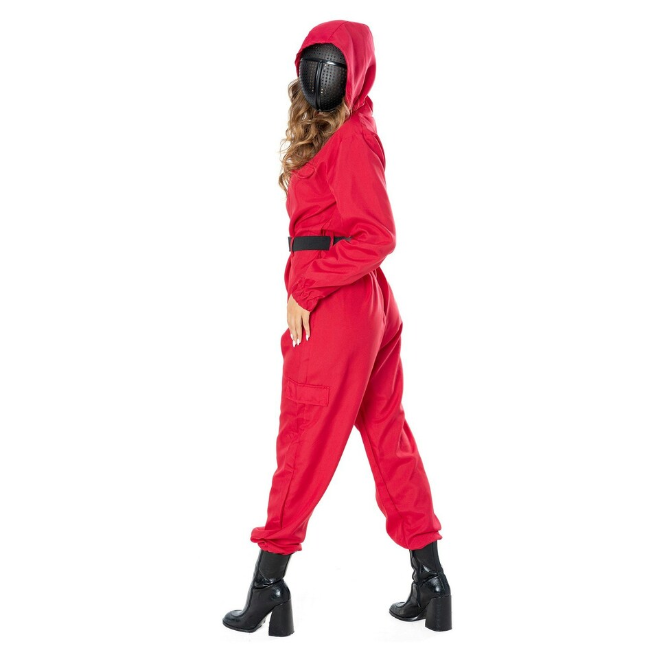 image 1 of Bristol Novelty Unisex Adult The Gamer Suit Costume - Red/Black - M M