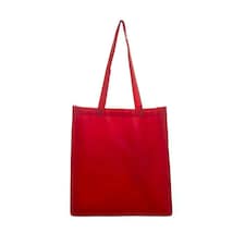 United Bag Store Gusseted Tote Bag - Red - One Size Red