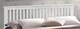 image 4 of 5ft King Size White Shaker Wood Wooden Bed Frame Bedstead High Foot End