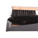 image 5 of Hammer & Tongs Fireplace Dustpan & Brush Set - Black Gloss