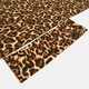 image 5 of OHS Leopard Print Microfibre Quick Dry Spa Bath Beach Chair Cover Towel Bag Brown