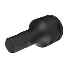 King Dick Impact Socket SD Insert Hex Bit 3/8" Metric - MPHM205