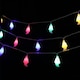 image 4 of Living and Home Halloween 20 LED Ghost String Lights for Decoration