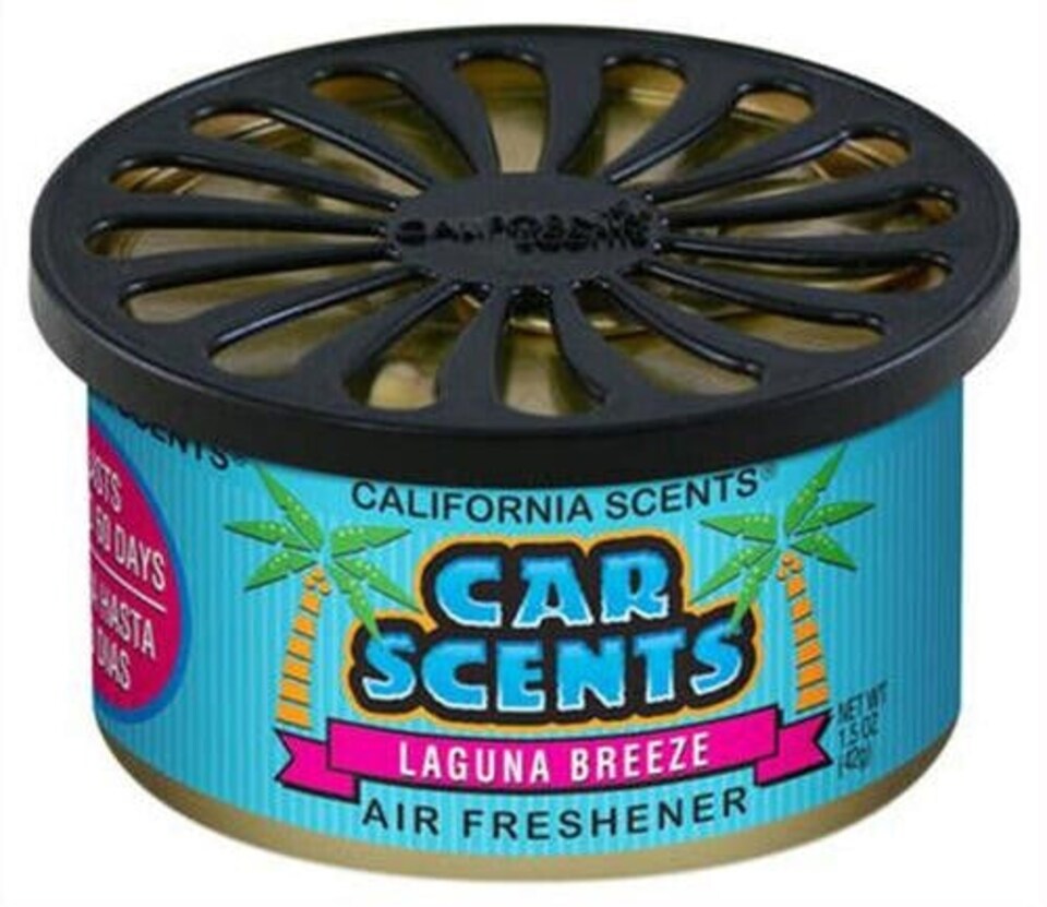6 CALIFORNIA SCENTS AIR FRESHENER HOME OFFICE CAR VAN FLAT TAXI BUS CAB TRUCK - LAGUNA BREEZE